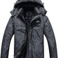 OTU Men's Waterproof Ski Jacket Snowboarding Windbreaker Warm Winter Hooded Mountain Snow Coat