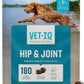 VetIQ Glucosamine Hip & Joint Supplement for Dogs, 180 Soft Chews, Dog Joint Support Supplement with MSM and Krill, Dog Health Supplies Large & Small Breed, Chicken Flavored Chewables