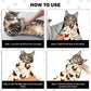 27.6"Cat Grooming Wrap, Self Adhesive Cat Wrap for Cutting Nails, Anti-Escape Calming Cat Swaddle Wrap for Medicine Ear Cleaning, Chicken Anti-Scratch Cats Burrito Restraint Blanket,Practical Pet Tool