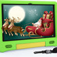 Tablet for Kids 10.1 inch Android 14 6000mHA 8GB RAM+64GB ROM(Expandable to 1TB Kids Tablet Age 3-12 with Case& Lanyard WiFi6 Google Kids Space Parental Control 1280 * 800 HD Screen Green