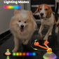 Interactive Dog Toys, Automatic Moving and Rolling LED Light Up Dogs Ball with Rope, Motion-Activated Wicked Ball for Small Medium Pup, Stimulation Toy for Boredom Relief