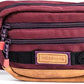 Wilderdog Utility Fanny Pack stores Treats, Balls, Keys in 3 Pockets with adjustable strap and Poop Bag dispenser (Huckleberry)