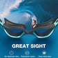ZIONOR Swim Goggles, G1 MAX Polarized Anti-Fog Swimming Goggles for Men Women