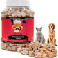 Freeze-Dried Tuna Treats for Cats & Dogs – 100% Wild Caught, Single Ingredient, High-Protein, Healthy Snack – No Additives or Preservatives – 3.5oz - Inspected & Tested in USA