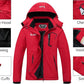 MOERDENG Women's Waterproof Ski Jacket Warm Winter Snow Coat Mountain Windbreaker Hooded Raincoat Jacket