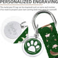 PUPTECK No Pull Dog Harness Soft Adjustable Basic Nylon Step in Puppy Vest Outdoor Walking with ID Tag, Moon Star Green, S