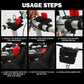 Bike Basket, 10kg Storng Bearing Foldable Bike Front Basket, Removable Dog Carrier for Handlebar, Machine Washable