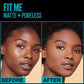 Maybelline New York Fit Me Matte + Poreless Liquid Foundation, Pouch Format, 360 Mocha, 1.3 Ounce