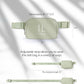ODODOS Unisex Mini Belt Bag with Adjustable Strap Small Fanny Pack for Workout Running Traveling Hiking, Desert Sage