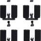 AQUANEAT 4 Pack Double Bio Sponge Filter, for Fry, Betta, Shrimp, Nano, Aquarium Fish Tank (Large up to 55 Gal)