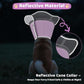 Soft Dog Cone Collar After Surgery Recovery,Adjustable E-Collar with Removable Shield,Lightweight,Breathable Anti-Licking Protective Cone for Large,Medium,Small Pets (Rose Pink, XL (Neck:17''-22''))
