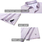 Men's Golf Polo Shirts Short Sleeve Striped Performance Moisture Wicking Dry Fit Golf Shirts for Men