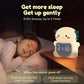 Axolotl Alarm Clock with Night Light for Kids, 7 RGB Color Cute Alarm Clocks for Bedrooms Ok to Wake Clocks, Silicone Animal Tabletop Lamp for Teen Girls Boys, White