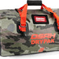 Waterproof Duffel Bag - Motorcycle Dry Bag Tail Bag with Large Storage Space, Waterproof Luggage Duffle Bags with Outer Mesh Zipper Pocket for Camping, Kayaking, Fishing & Traveling