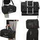 Airline Approved Pet Carrier, Collapsible Cat Carrier, Expandable Dog Carrier, 900D High Density Oxford Cloth, Wear-Resisting, Anti Tearing, Safety Lock Zipper, Reflective Tape