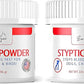 2-Pack Styptic Powder for Dogs, Cats, and Birds (2 oz) by Evo Dyne | Fast-Acting Blood Stop Powder for Pets | Quick Stop Bleeding Powder for Dog Nail Clipping, Grooming, Cuts and More