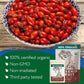 Rosehip Tea Organic (8oz.) – Dried Rose Hip Fruit Whole – Source of Vitamin C from Food