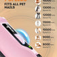 YABIFE 7-Speed Pet Nail Grinder with Light – Heavy Duty, Whisper Quiet Nail Trimmer for Dogs, Cats, Birds & Small Animals – Single-Handed Operation