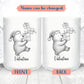 Cute Bear Animal Coffee Cup, Personalized Bear Lover Accent Mug Gift For Men Women Birthday Christmas, Customized Name Animal Coffee Mug Gift For Daughter Son Kids Child, Bears White Teacup 11 15 Oz