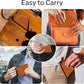 HIFA Personalized Leather Passport Holder, Handmade Passport Cover with Card and Ticket Slot - Genuine Leather, Elegant Design, Easy Access - Passport Case, Passport Wallet, Passport Holder