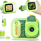 2 in 1 Microscope for Kids & Video Camera, 1000X Digital Microscope with 2.4" Screen, 1080P Portable Handheld Kids Camera Toys, STEM Educational Science Kit Toys for 3-12 Age Years Old Boys Girls