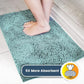 Muddy Mat® Shown on TV–Super Absorbent Microfiber Dog Door Mat for Muddy Paws, Non-Slip Washable Pet Rug, Quick Dry Chenille Entryway Carpet, Machine Washable Indoor Outdoor mat–Seafoam Green 28"x18"