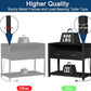 40-50 Gallon Fish Tank Stand with Power Outlet & 2 Storage Drawers, Heavy Duty Metal Frame Aquarium Stand with Waterproof Mat, 36.6" L*19.1" W Tabletop, 800LBS Capacity, Black