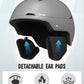 Ski Helmet and Goggles Set, Snowboard Helmet Goggles for Men Women & Youth, Shockproof Snow Helmet Anti Fog OTG Snow Goggles for Skiing Snowboarding