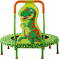 36 Inch Toddler Trampoline with Handle, Outdoor Indoor Trampoline for Kids, Mini Trampolines with Handlebar, Gifts for Boys and Girl, Small Kid Baby Trampolines
