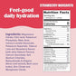 Ultima Replenisher Daily Electrolyte Powder Drink Mix – Sugar Free – Strawberry Margarita, 90 Servings – Hydration Powder with 6 Key Electrolytes and Trace Minerals – Keto Friendly, Non-GMO