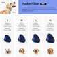 Dog Recovery Collar Cone for Medium Dogs, Adjustable Dog Cone Alternative After Surgery for Dogs to Stop Licking, Breathable Soft Cone for Medium Large Dogs, Blue M