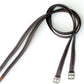 Exion FlexiStrong Stirrup Leathers for English Saddle | Ultra-Soft Cow Calfskin with Nylon Core | 1” Wide Stirrup Leathers for Daily Use | Sizes 48" to 62" | Black, Brown