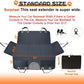 Paw Jamboree Dog Car Seat Cover for Back Seat Extender Pet Cover for Dogs Hammock for Hard Bottom Car Backseat Cover for Dogs in Car