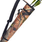 Archery Quiver Back and Hip Quivers Adjustable Arrow Backpack Bag Holder Side Hip Arrows Bag for Compound Recurve Bow Practice Target Hunting