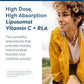 Researched Nutritionals C-RLA - Liposomal Vitamin C with R Lipoic Acid to Support Detox - Vegan & Soy-Free Vitamin C Liquid, Peppermint Flavor (10 Fl Oz)