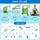 Shellwei 80 Pcs Cooling Towel Bulk 40 x 12 Inch Double Layer Microfiber Chilly Cold Towel for Neck Gym Yoga Running Workout Sports(Rose Red, Light Blue, Green, White)