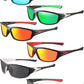 Frienda 6 Pack Polarized Sport Sunglasses for Men Multipack Fit over Glasses Pack Lot Set Men's Sport Fishing Eyeglasses