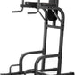 XMARK Knee Raise, Dip Stand with Push Up Station, Commercial Vertical Knee Raise, Captain's Chair, Upper Body and Core Workout Machine