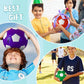 Libima 12 Pcs Soccer Balls with Pump Official Size 3/4/5 Soccer Ball Bulk for Child Adult School Sport Training Practice Christmas Operation