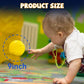 Bucket Pitching Machine Baseballs 24/36 Pack - 60 MPH High Bouncy Yellow Dimpled Practice Balls | Lightweight & Durable for Batting/Fielding Training | Indoor/Outdoor All Ages