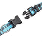 Mercano Adjustable Dog Collar - Special Design Patterns, Soft Nylon Comfortable Durable Pet Collar for Small Medium Large Dogs (M, Blue Plaid)