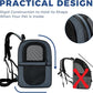 Apollo Walker Dog & Cat Carrier Backpack for 4-15lb Pets - Ventilated Safe Design with Padded Back Support, Breathable Mesh Pet Backpack for Hiking, Travel, Outdoor (Navy)