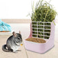 Litewoo Rabbit Hay Feeder Food Bowl Feeding Rack for Small Animal Guinea Pig Chinchilla Bunny Cage Accessories