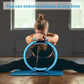 Syhood Pilates Ring 11. 81 Inch Pilates Circle Yoga Ring Magic Lightweight Flexible Workout Equipment for Fitness Physical Therapy Resistance Exercise Arms Legs