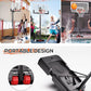 Basketball Hoop Outdoor with 45 Inch Shatterproof Backboard, Portable Basketball Goal System 4.8-10ft Height Adjustable for Kids, Youth, Adults, Backyard/Driveway/Indoor