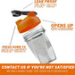 HELIMIX 1.5 Vortex Blender Shaker Bottle Holds Upto 20oz | No Blending Ball or Whisk | USA Made | Portable Pre Workout Whey Protein Drink Shaker Cup | Mixes Cocktails Smoothies Shakes | Top Rack Safe