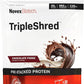 Novex Biotech TripleShred Protein - Pre-Stacked Protein - Increase Energy and Focus - Build Muscle - Chocolate Fudge, 20 svgs