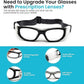 BLUE CUT Safety Basketball Goggles For Kids for Outdoor Sports Activities Anti Fog Replaceable to Prescription Lenses