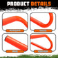 5 Pcs Speed Agility Training Hurdles Detachable Durable Equipment Plyometric and All Purpose Speed Training Hurdle Equipment for Athletes Soccer Basketball
