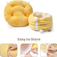 EHEYCIGA Cat Tunnel Bed for Indoor Cats, Cute Cat Donut Toy Tunnel for Small Large Cats with Washable Circle Cushion, Peekaboo Pet Cave Play Tunnel for Kitten, Puppy, Rabbit